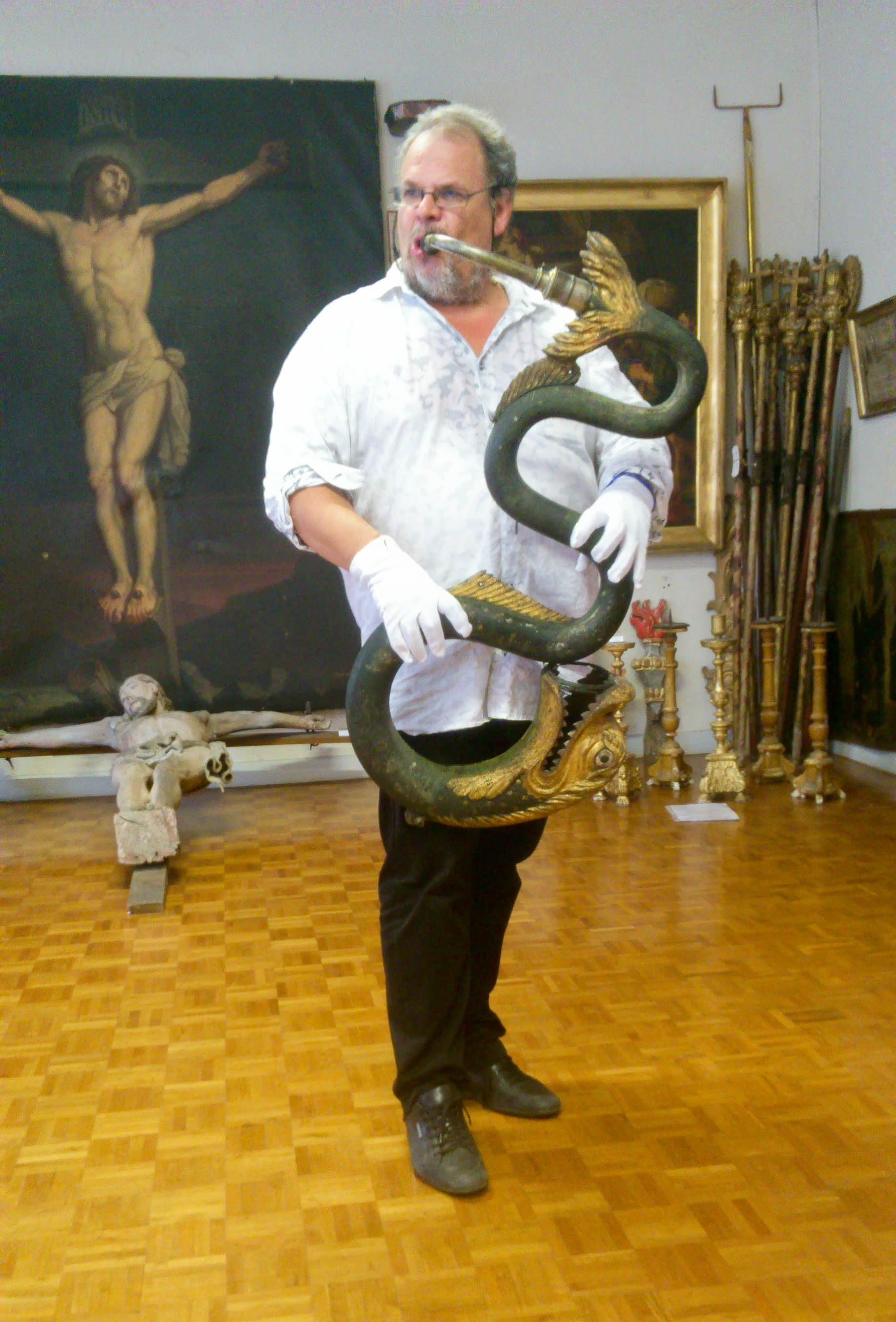 Michel Godard et le Serpent villefranchois
